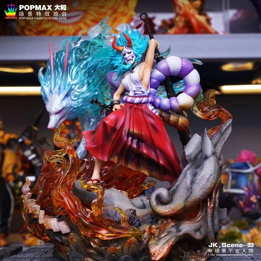 🔥Gk新品預訂🔥JacksDo 海賊王POPMAX大和場景特效地台, 興趣及遊戲