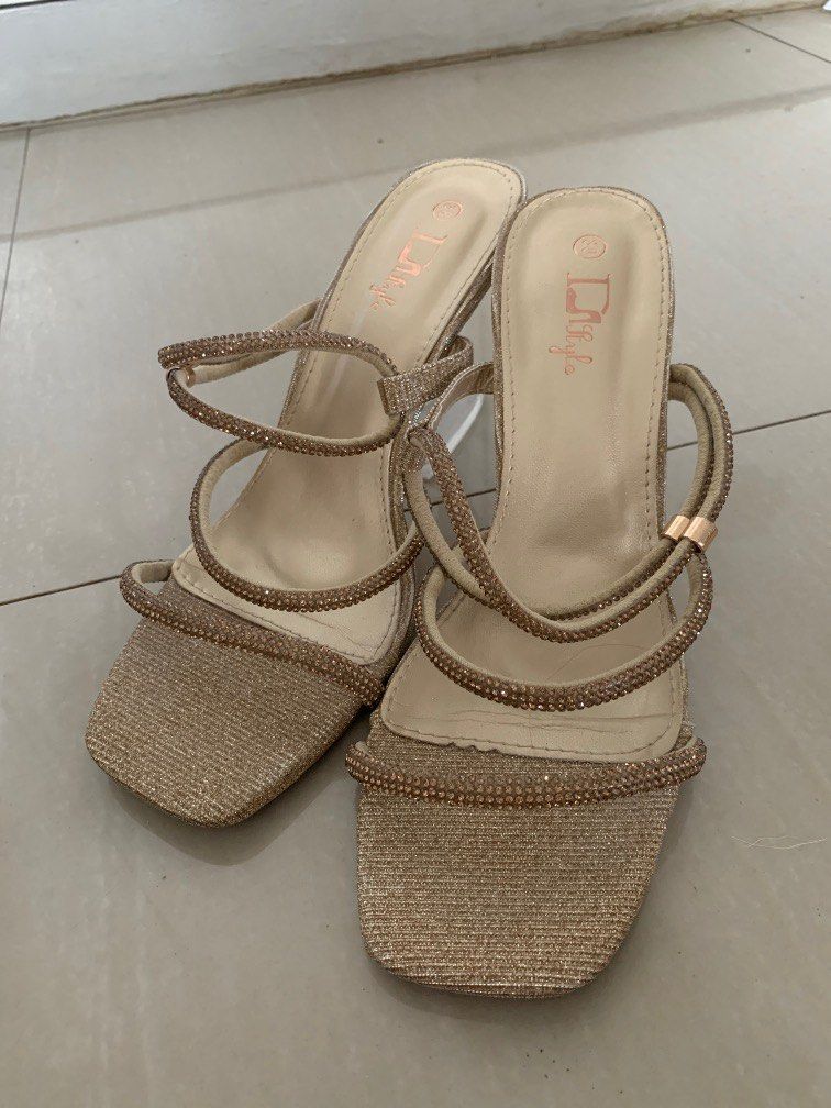 Clear sandal new arrivals heels 3 inch