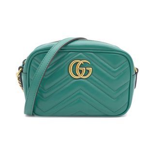 GUCCI GG Marmont Matelassé Mini Camera Bag Green