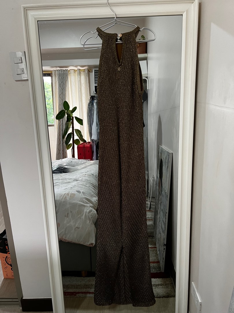 Guess Marciano Evening dress in bronze, Women's Fashion, Dresses & Sets