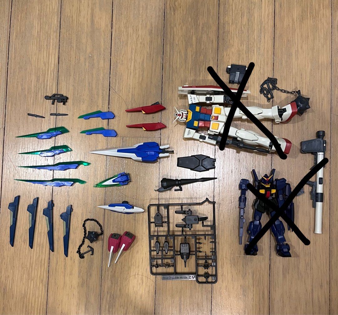 Gundam Spare Parts, Hobbies & Toys, Toys & Games on Carousell