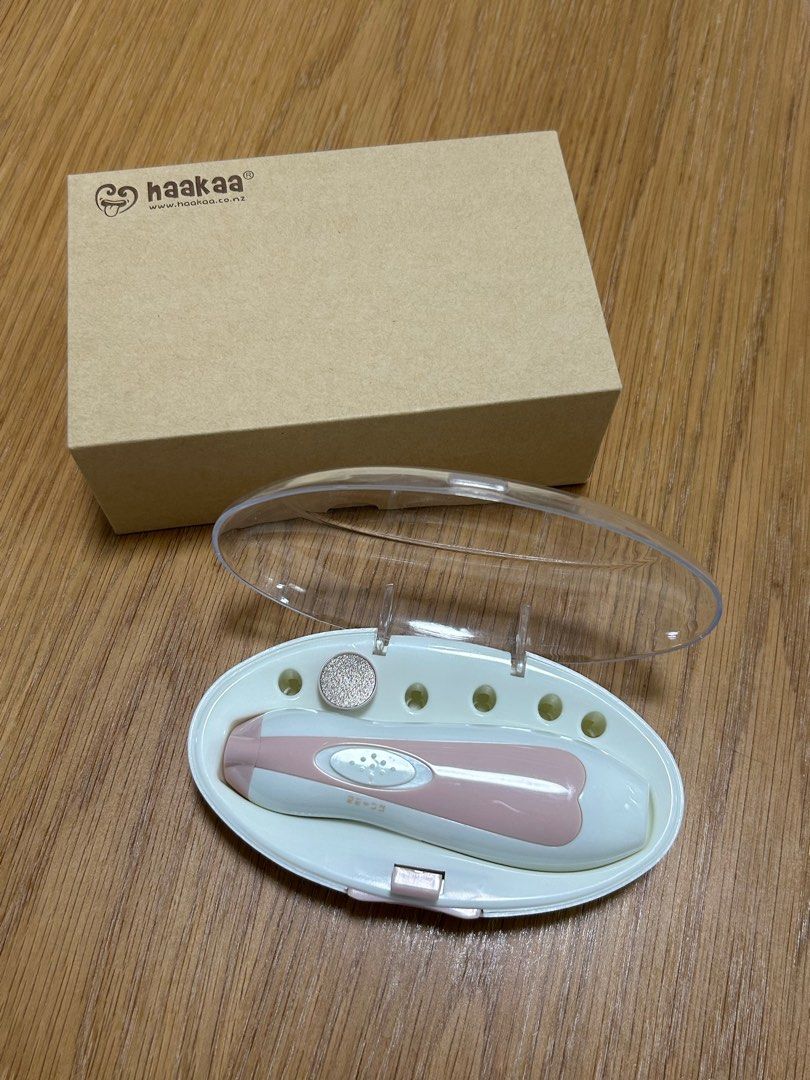 Haakaa electric nail trimmer, Babies & Kids, Bathing & Changing, Baby