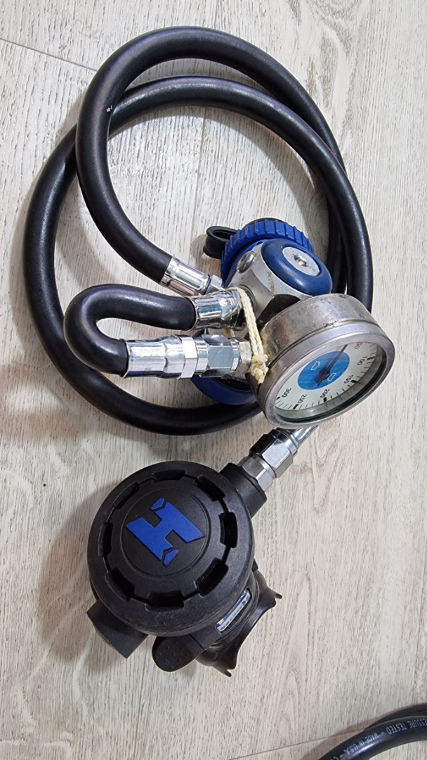 Halcyon H50D/Aura Cold Water Deco Regulator Set (GUE Configuration