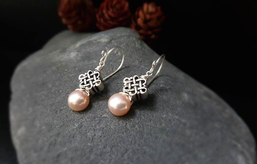 Genuine pearl earrings discount