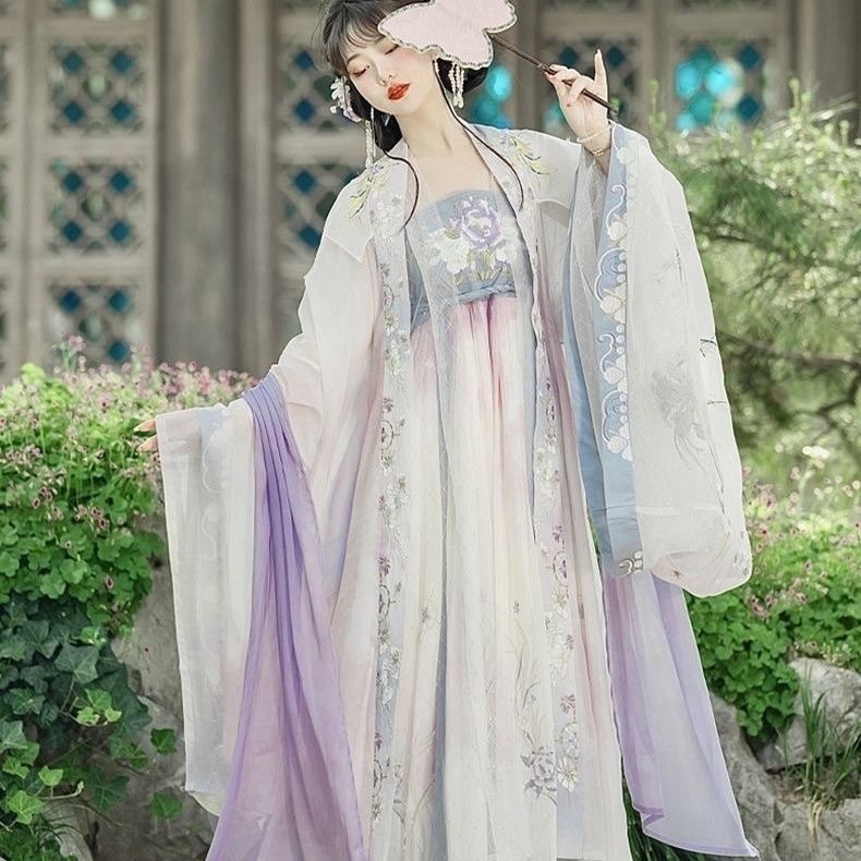 bright-coloured Hanfu women , Women's Fashion, Dresses & Sets, Dresses ...