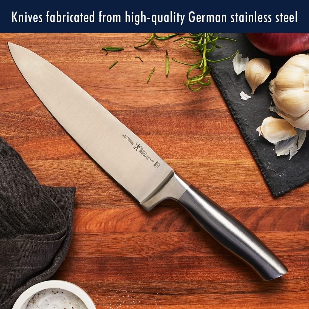 HENCKELS Classic Razor-Sharp 8-inch Slicing Knife, German Engineered  Informed by 100+ Years of Mastery, Stainless Steel