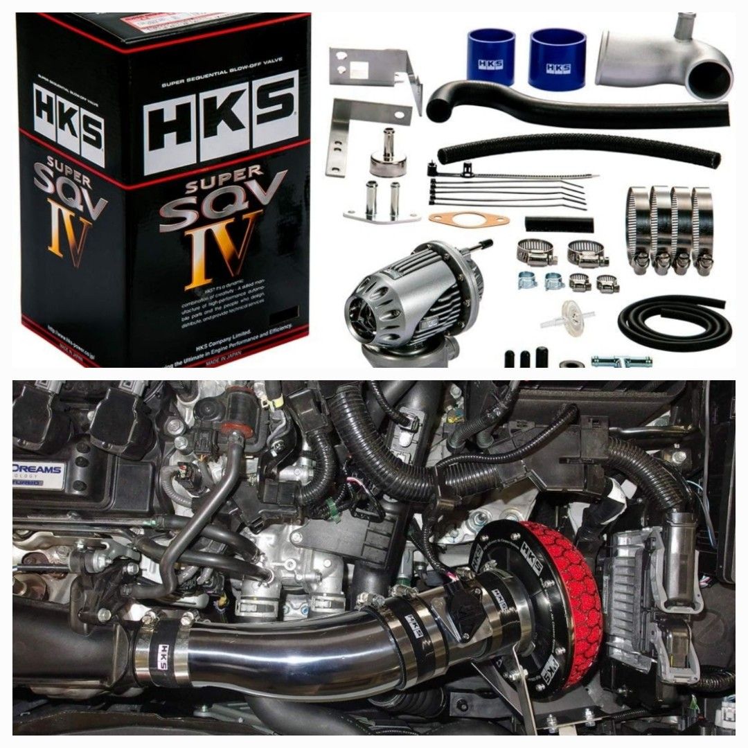 HKS SSQV BOV and HKS Intake Suction Kit for FC1 and FK7, Car