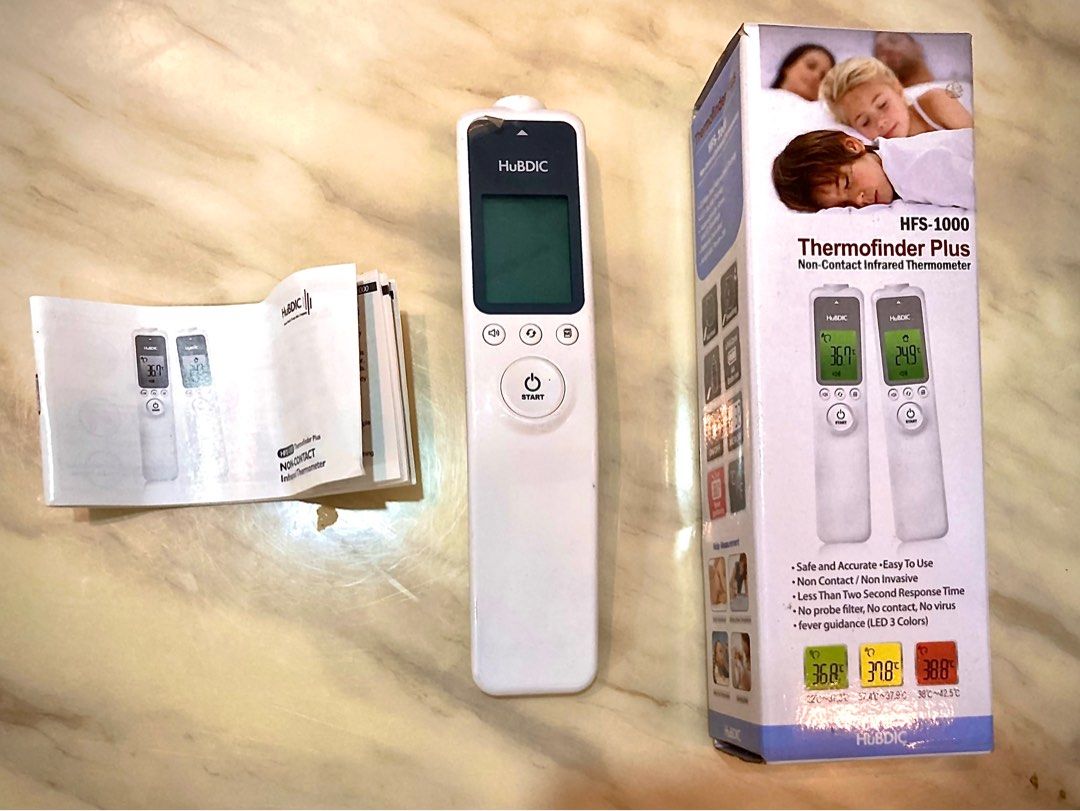 Hubdic thermometer top