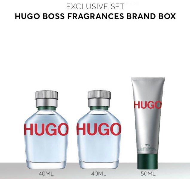 Hugo man 40ml top