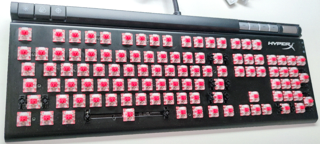 HyperX Alloy Elite 2 RGB Mechanical Keyboard - Red Linear (Pre-owned ...