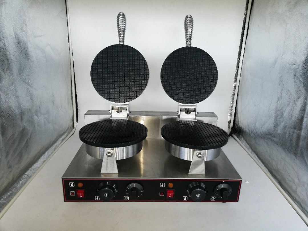 Ice cream cone maker Cone baker machine (Category: Ice-cream Makers) located in Valenzuela. Submitted by eightlife_trading (Listing ID 238462029, Image 2). Description: FREE stainless steel waffle DISPENSER worth P500 (while supply lasts) OTHER AVAILABLE PRODUCTS: • Belgian Waffle Maker • Crepe Maker • Bread Toaster • Hotdog Waffle Maker • Panini Contact Grill • Takoyaki Maker • Egg Waffle Maker • Dougnut Waffle maker • Waffle dispenser / Stainle