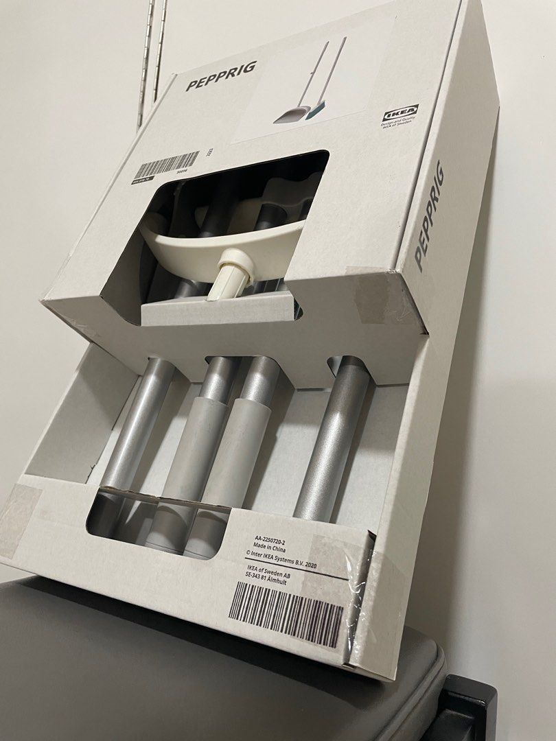 Ikea Pepprig Broom and Dustpan Set, Furniture & Home Living, Home