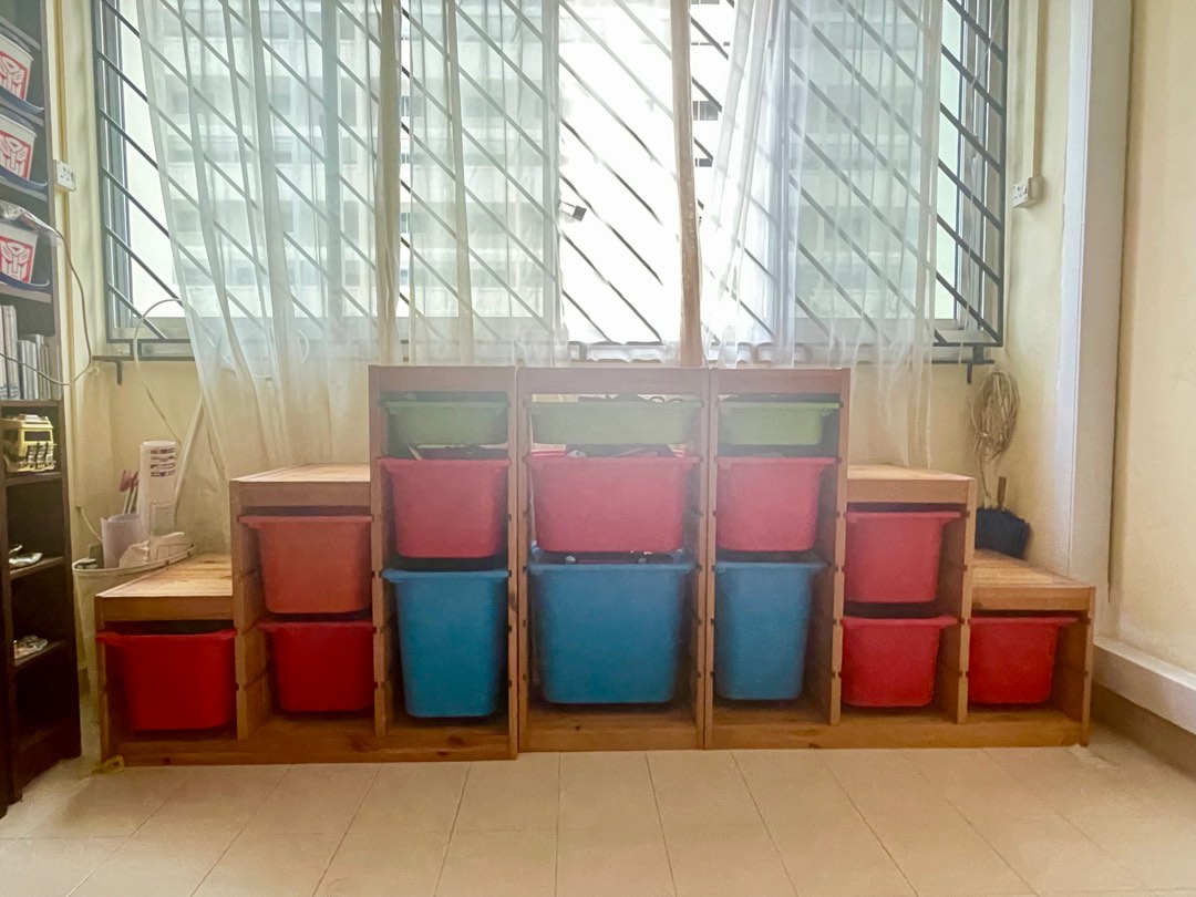 IKEA Trofast Storage Frame & Tubs, Furniture & Home Living, Furniture