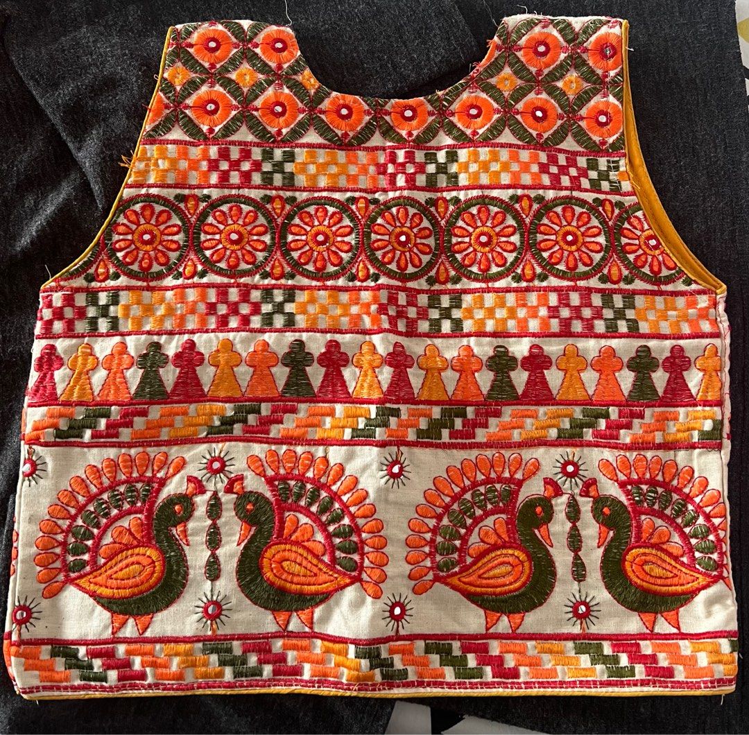 Red discount ethnic jacket