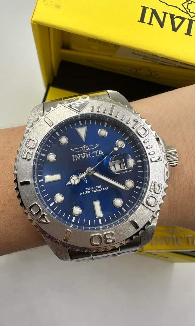 Invicta water resistant clearance 100m