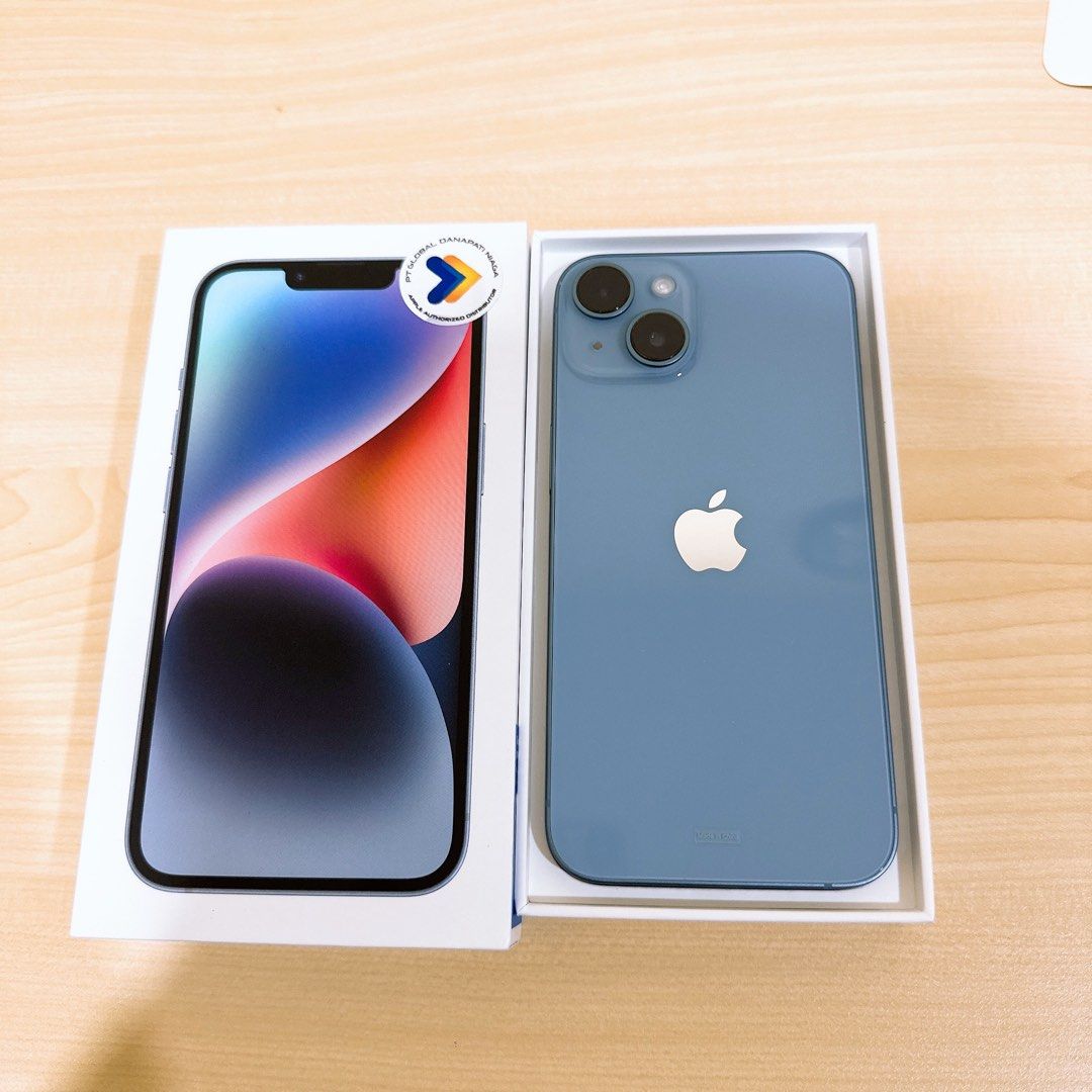IPHONE 14 BLUE 128 GB on Carousell