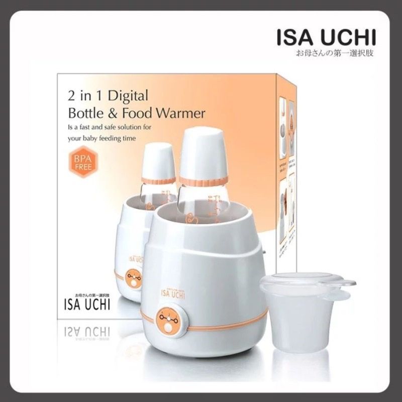 Isa Uchi Bottle Food Warmer Babies Kids Nursing Feeding