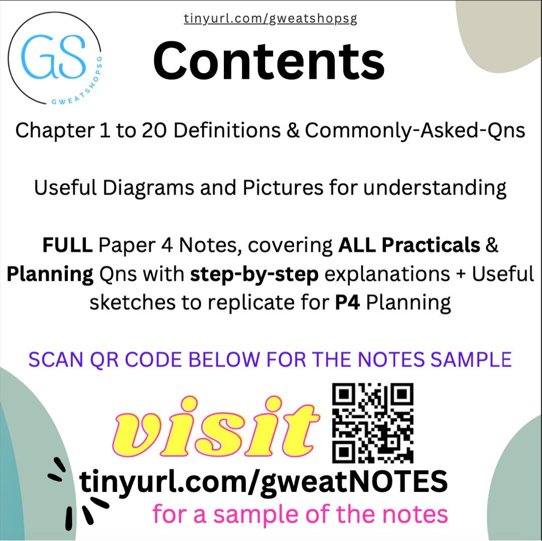 Jc Format Notes JC A LEVEL H2 CHEMISTRY NOTES, Hobbies & Toys, Books & Magazines ...
