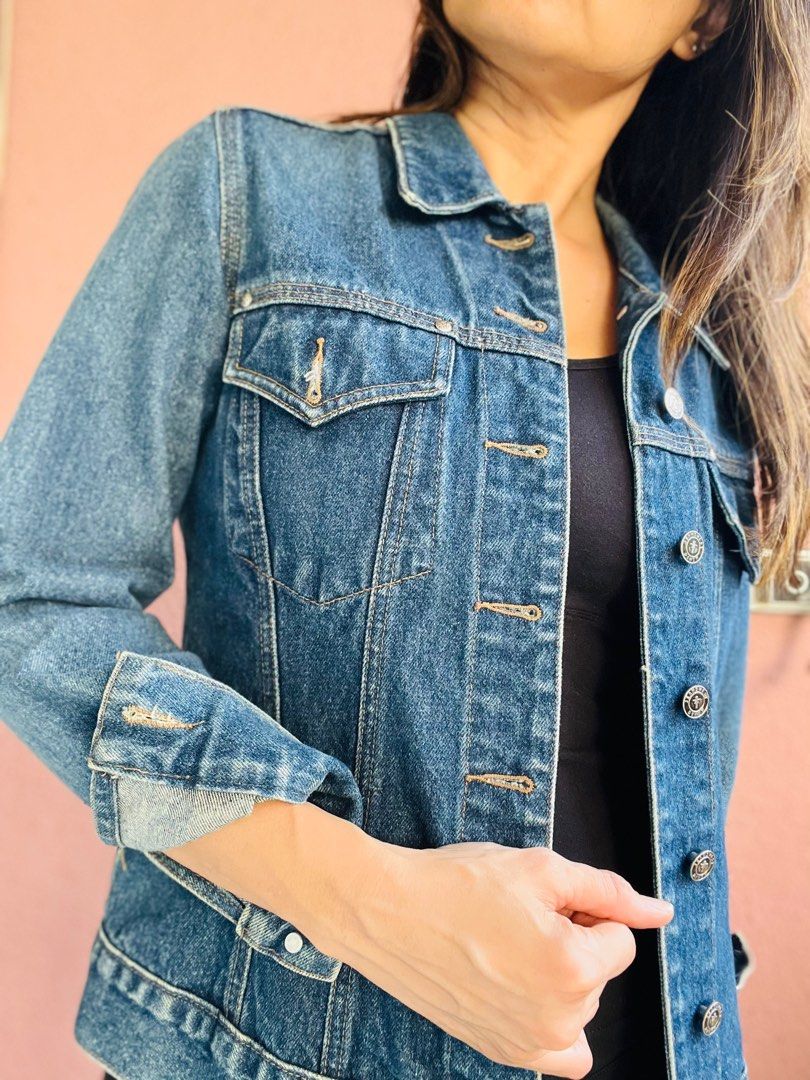 Jeans west denim jacket new arrivals