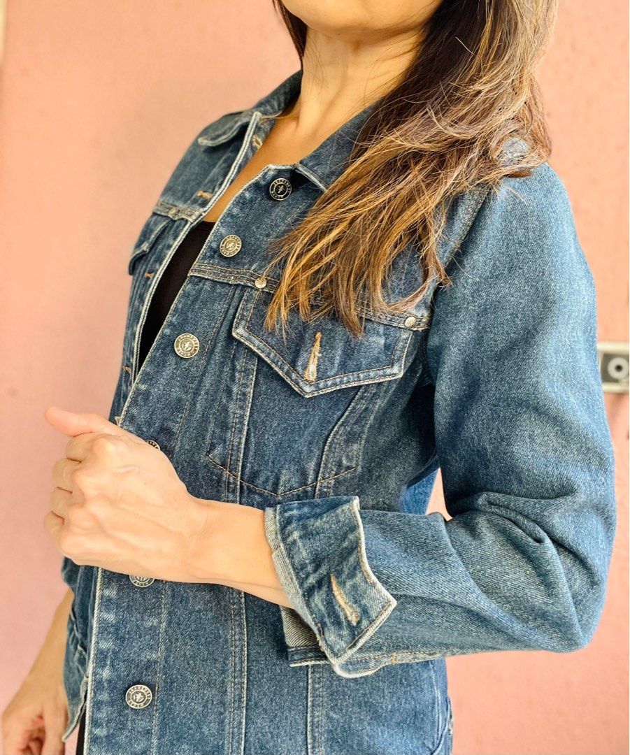 Jeans west cheap denim jacket