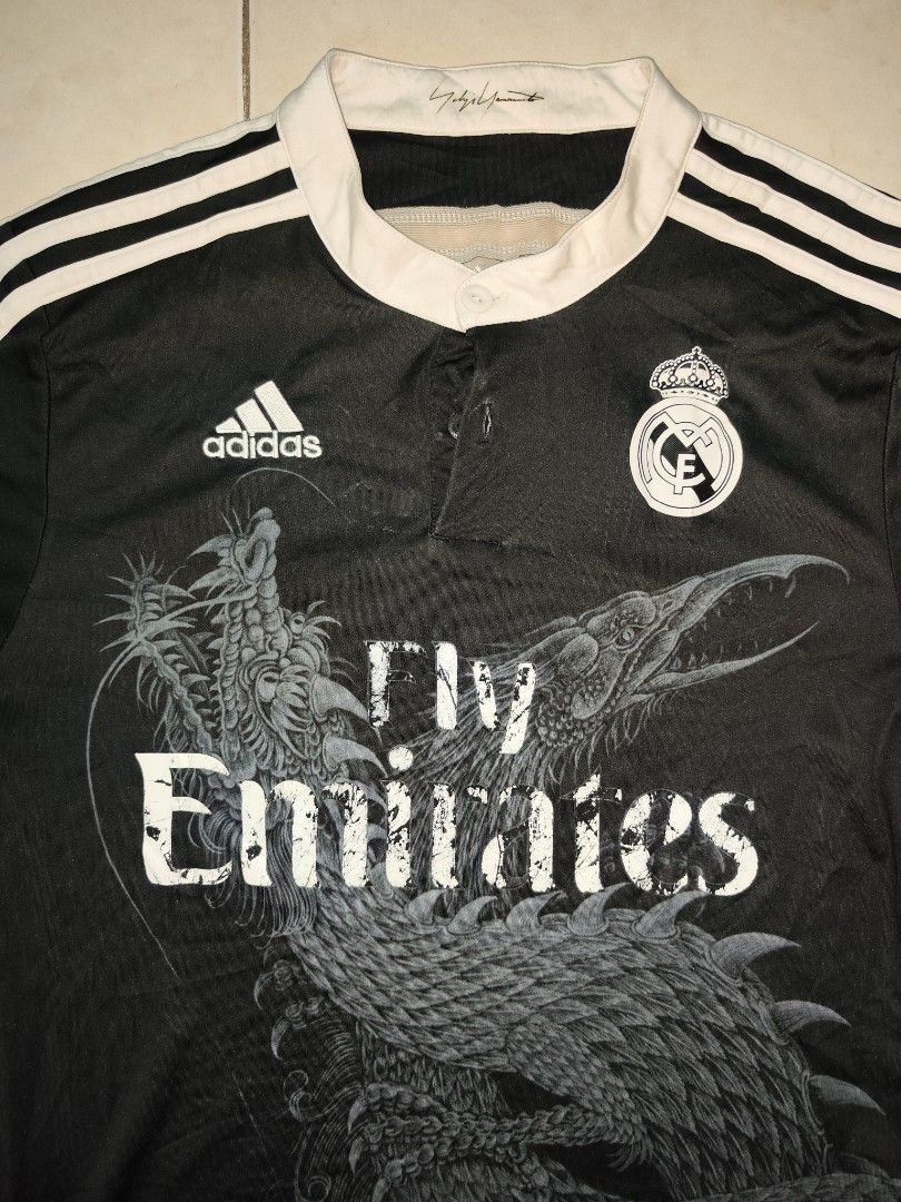 Adidas Real Madrid YOHJI YAMAMOTO 2014/2015 Third Jersey F49264) Men's Size  XL