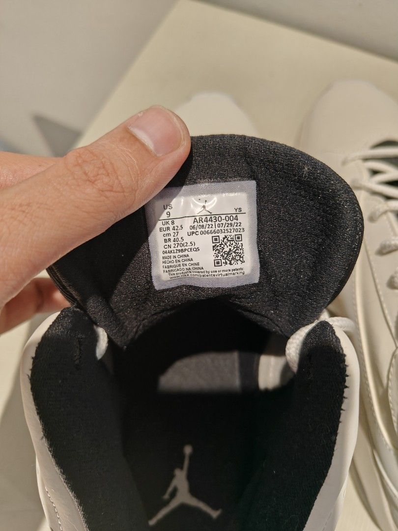 Nike Air Jordan Lift Off Basketball Shoes Reflect Silver Size 11.5  AR4430-004