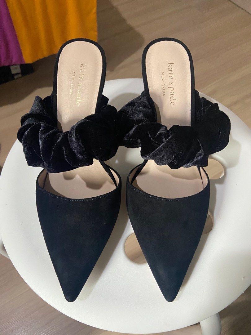 Kate Spade Black Vikki Pumps Women s Fashion Footwear Heels on