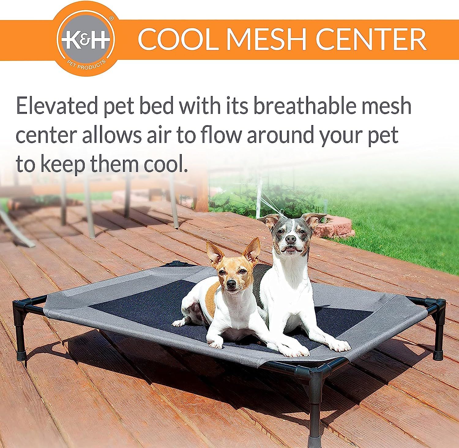 Elevated cooling cot pet bed sales