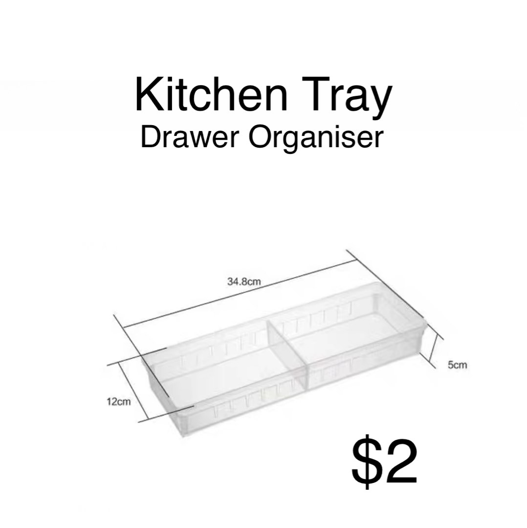 Kitchen Tray (Drawer Organiser), Furniture & Home Living, Kitchenware