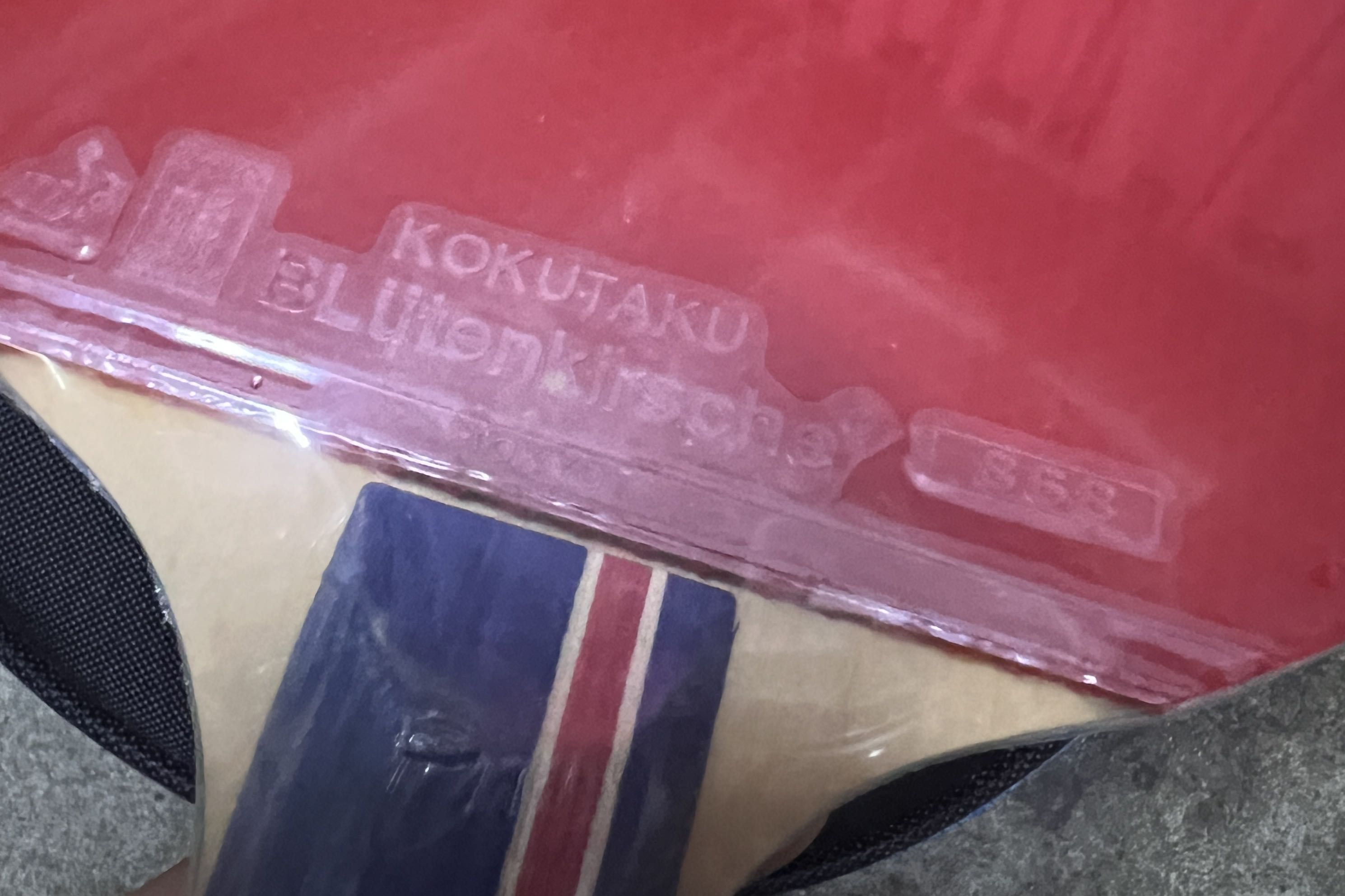 Kokutaku Blutenkirsche 868 ping pong bat, Sports Equipment, Other