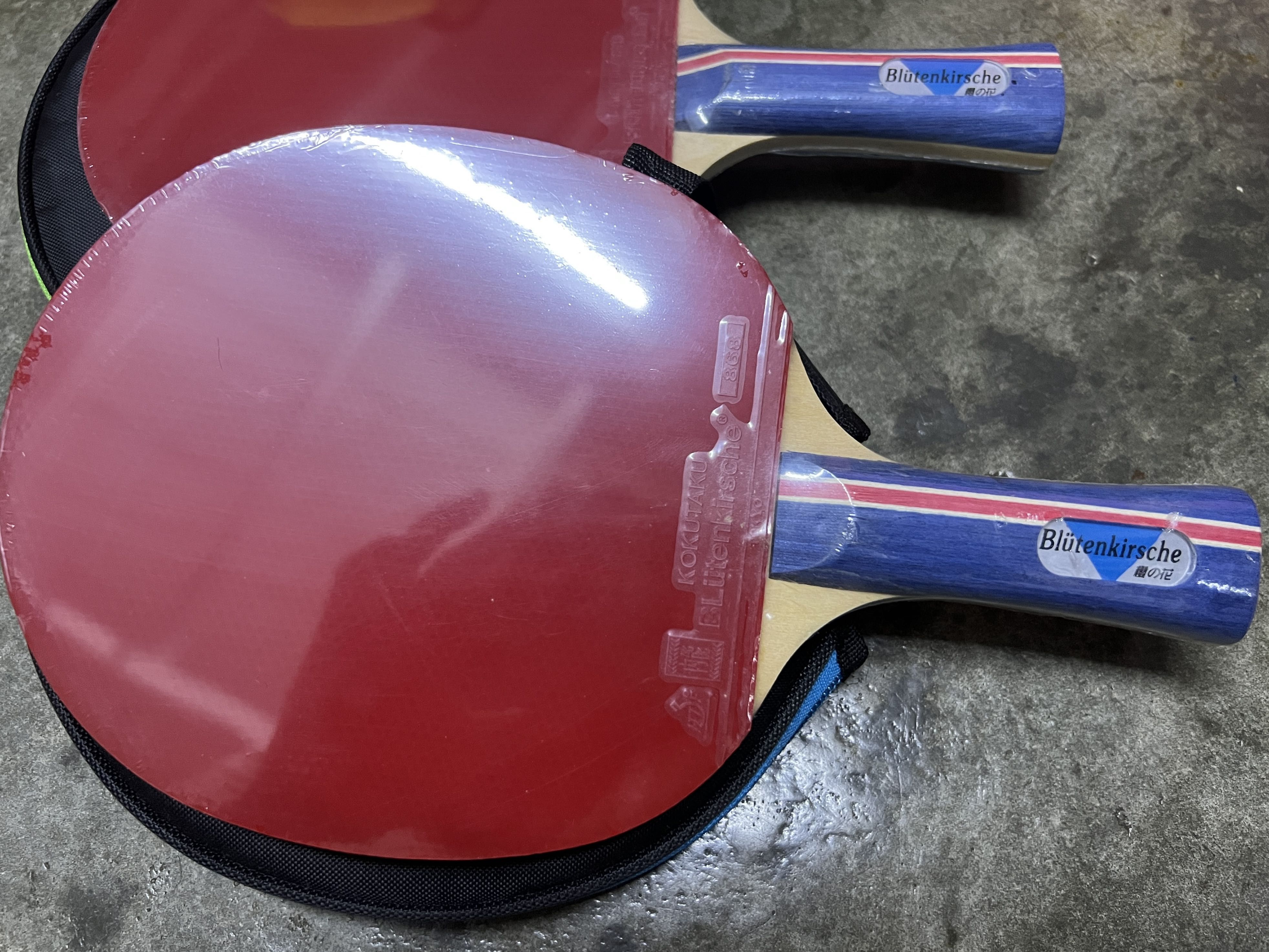 Kokutaku Blutenkirsche 868 ping pong bat, Sports Equipment, Other ...