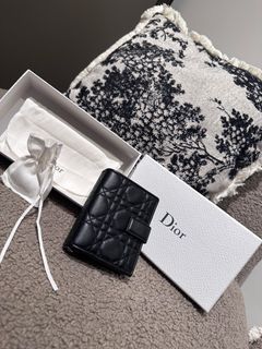 Dior Wallet & Passport Cover Holder 30 Montaigne Cannage Print, New Box  Tag