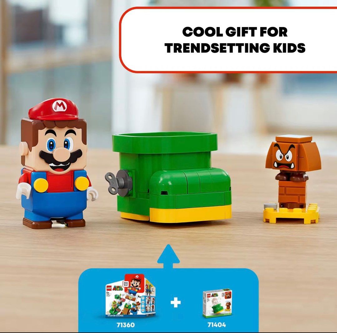 Super mario top galaxy lego