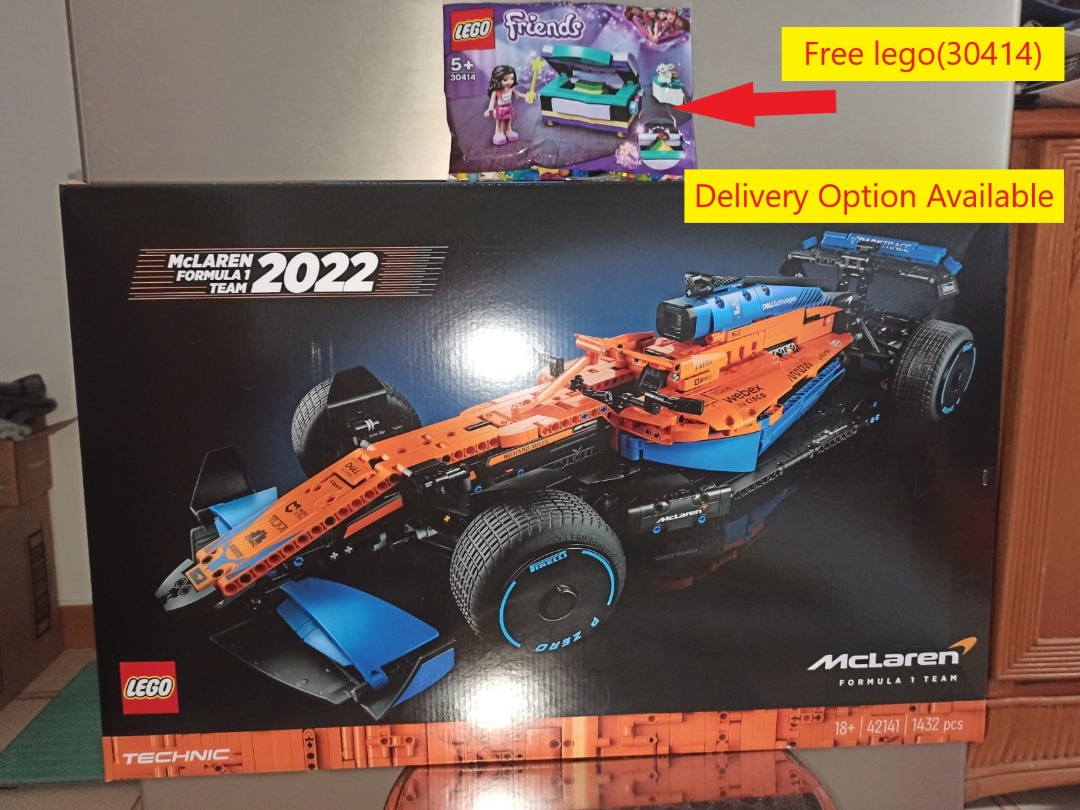 LEGO Technic 42141 McLaren Formula 1 Race Car Model | Brand New ...