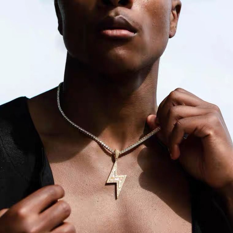 Louis vuitton sales bolt necklace
