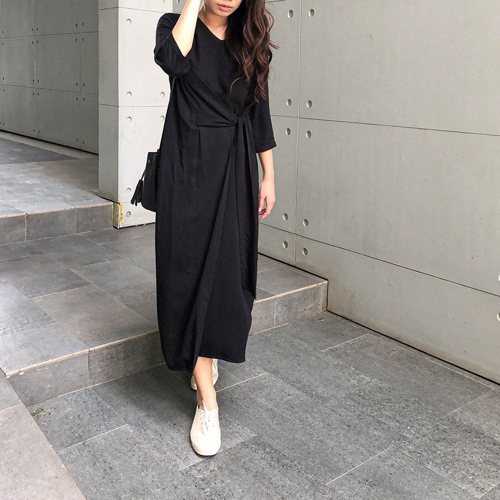 LINK Dress Tunik Hijab Non Hijab Premium Fesyen Wanita Pakaian Wanita Gaun Rok di Carousell
