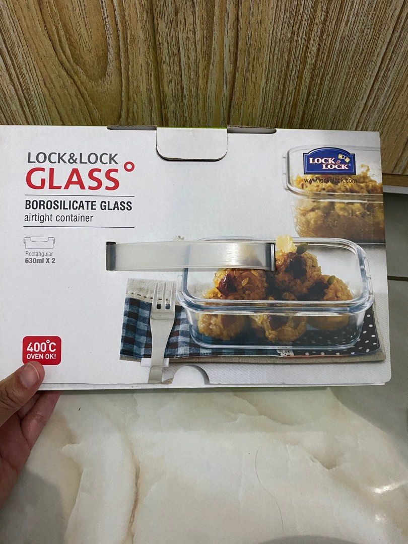 Locknlock Glass (penyimpanan kaca) on Carousell