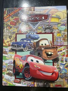 Look and find book Disney Cars for kids
