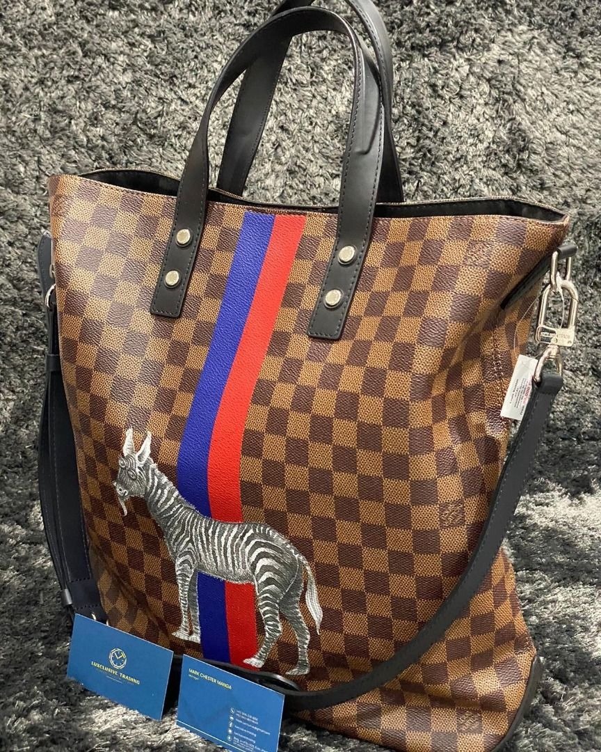 Buy [Used] Louis Vuitton Damier Savannah Chapman Brothers Atlas Tote 2WAY Tote  Bag 2WAY Bag N42702 Brown PVC Bag N42702 from Japan - Buy authentic Plus  exclusive items from Japan