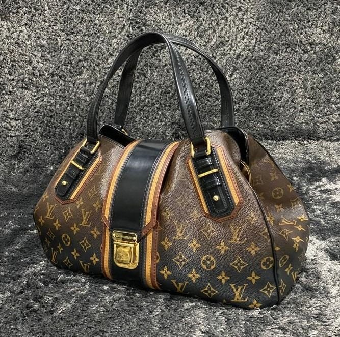 Louis Vuitton Limited Edition Noir Monogram Mirage Griet Bag