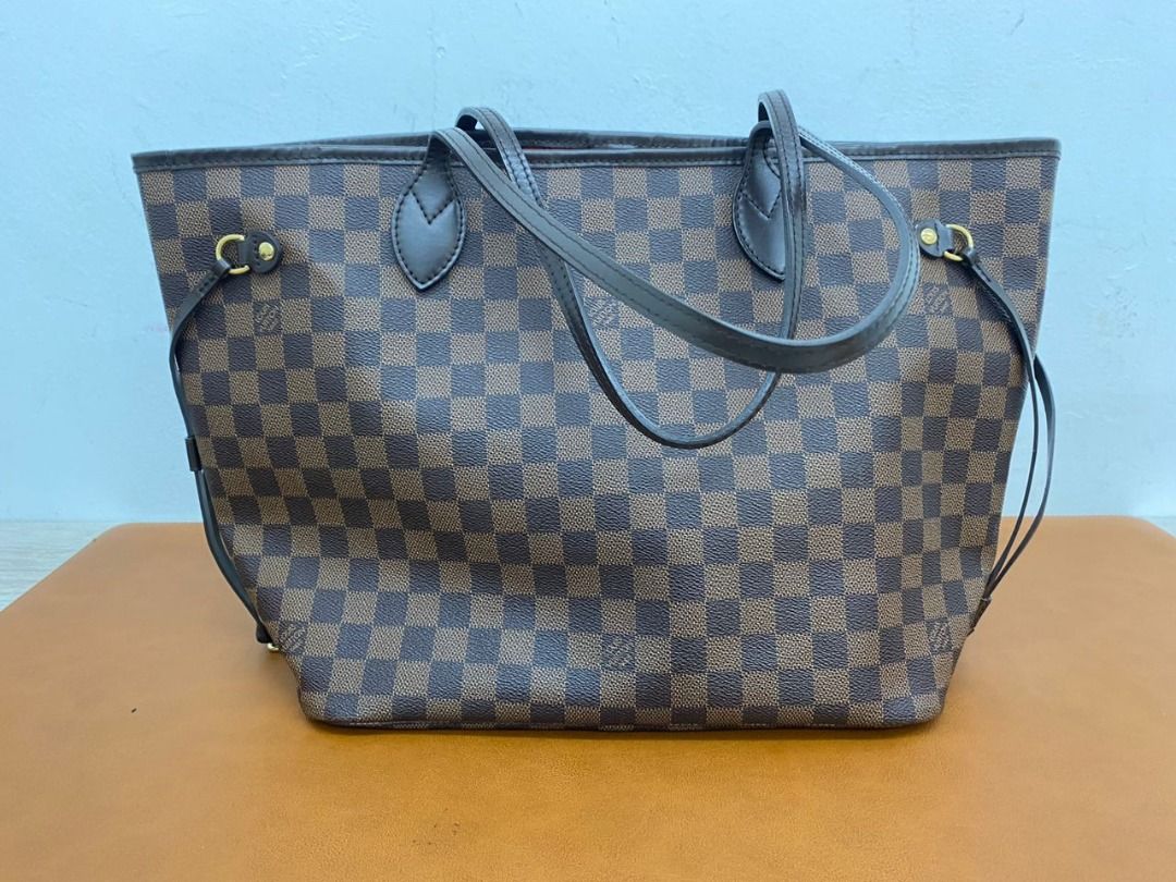 Neverfull GM Damier Ebene Canvas GHW