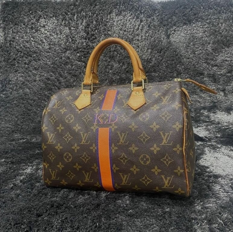 Louis Vuitton Mon Monogram Canvas Speedy 30 Bag Louis Vuitton