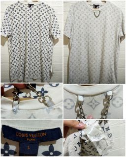 LV Monogram Gradient T-Shirt, Luxury, Apparel on Carousell