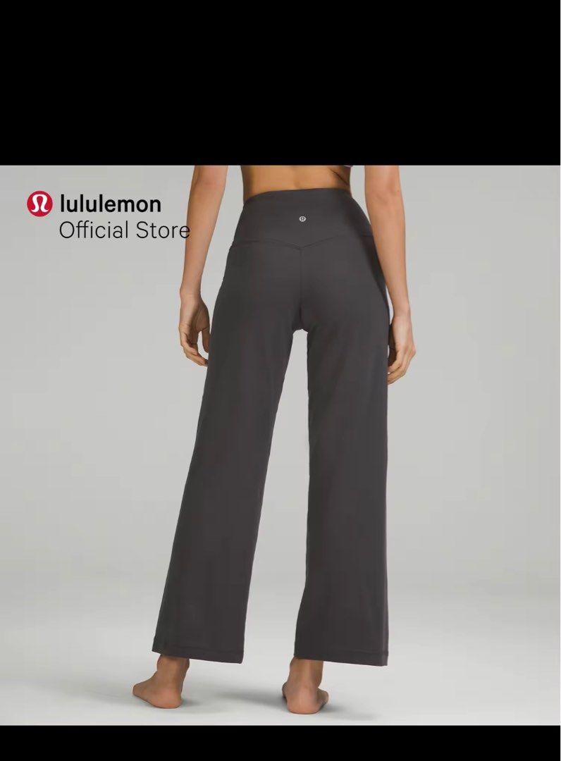 Lululemon Groove Super-High-Rise Flared Pant Nulu Asia Fit (Black, S),  Women's Fashion, Activewear on Carousell