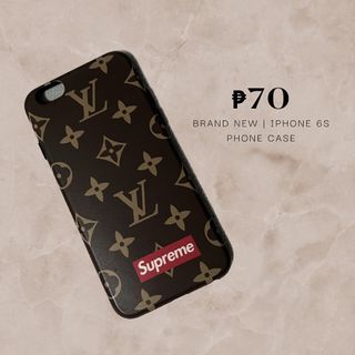 iPhone 6/6s supreme case and iPhone 7/8 Louis Vuitton case for