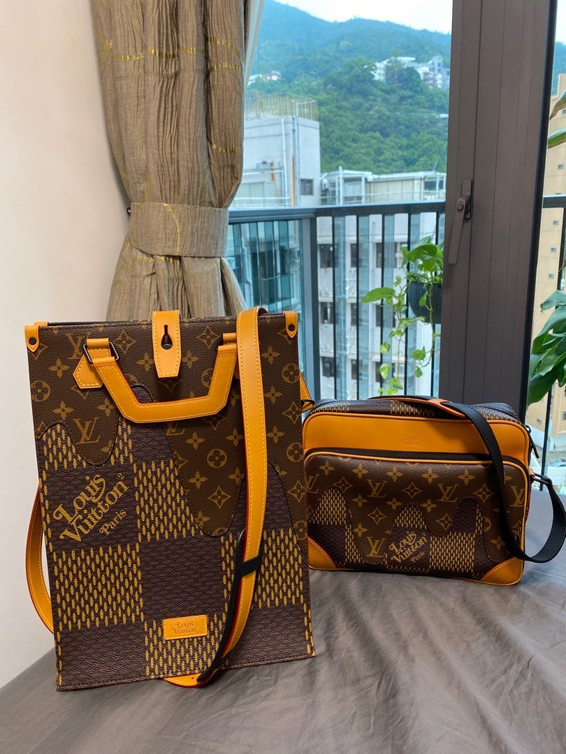 Louis+Vuitton+Nigo+Mini+Tote+Bag+N40355+Monogram+Damier+Virgil+Abloh for  sale online