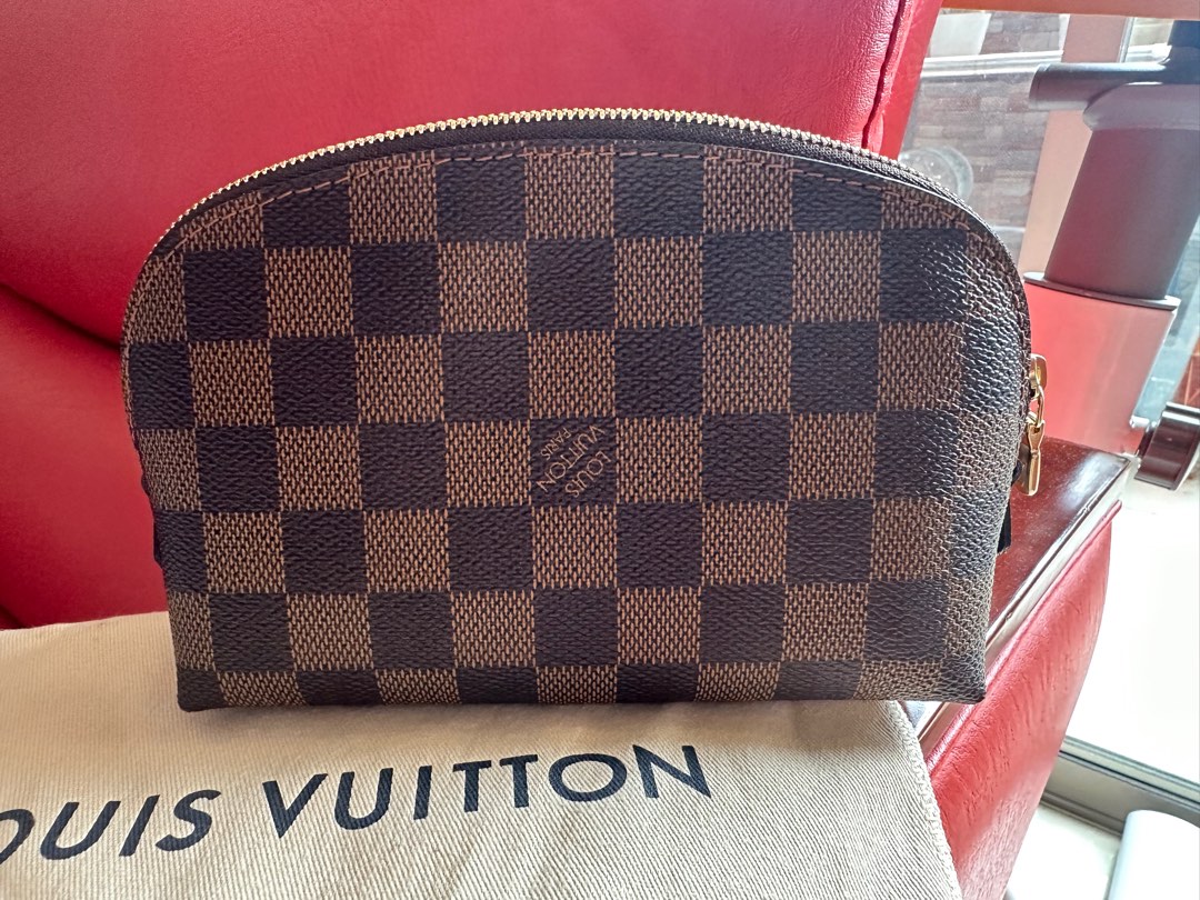 LV Cosmetic Pouch PM, Luxury, Bags & Wallets on Carousell