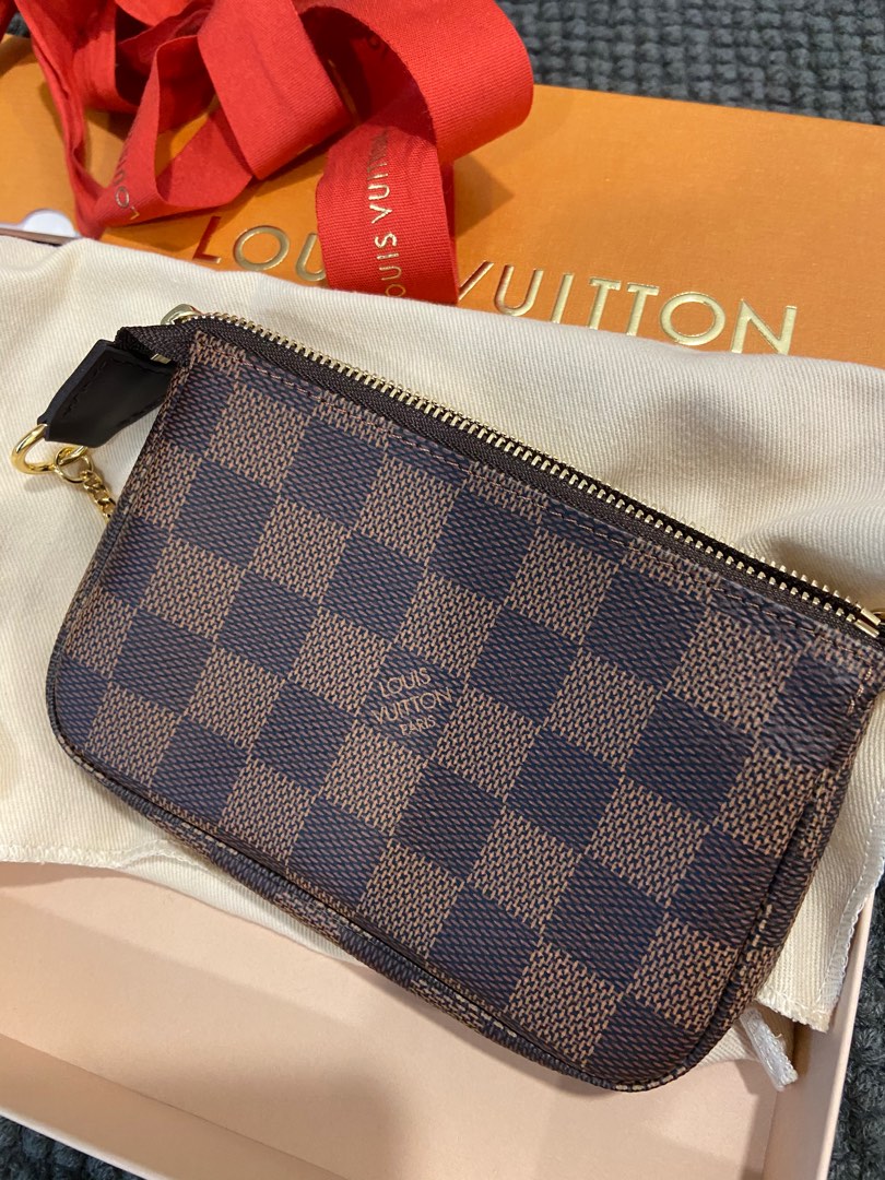 LV mini pochette for sale, Luxury, Bags & Wallets on Carousell