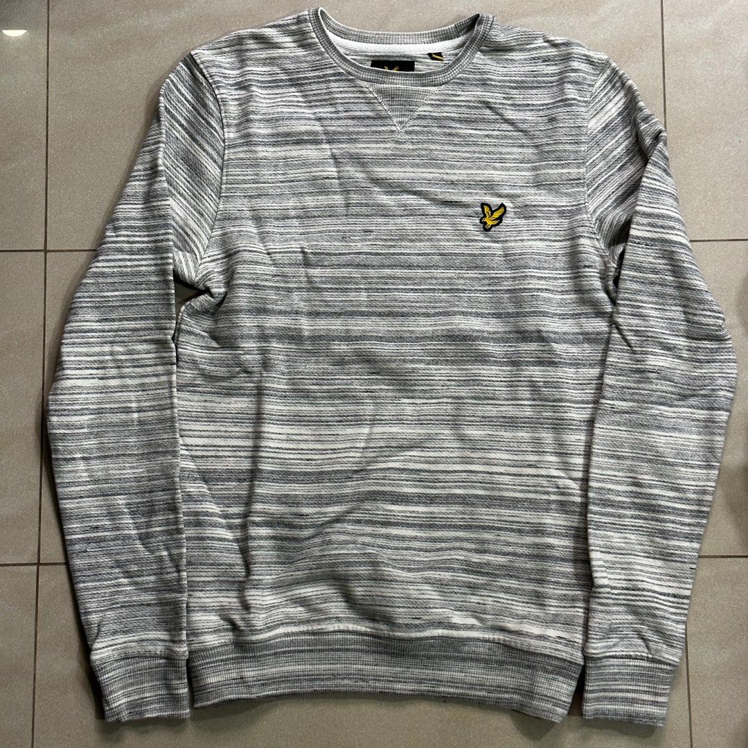 Lyle and scott hotsell space dye sweatshirt