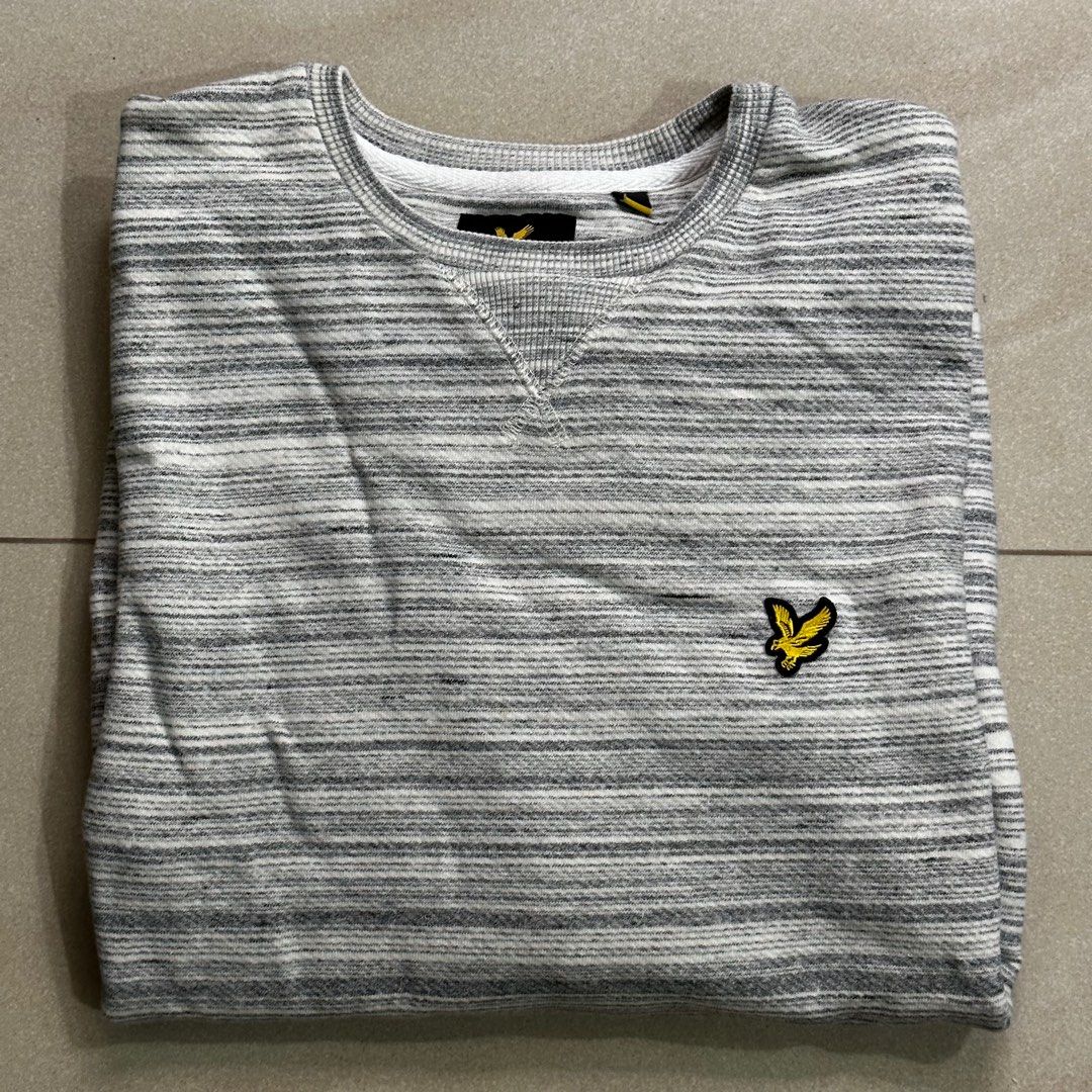 Lyle and scott sales space dye sweatshirt